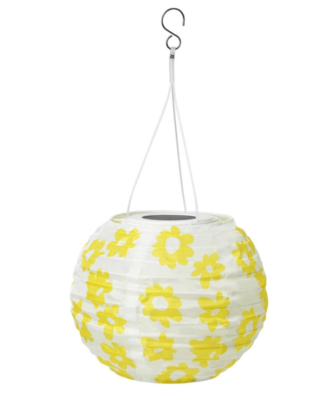 Solar-powered pendant lamp