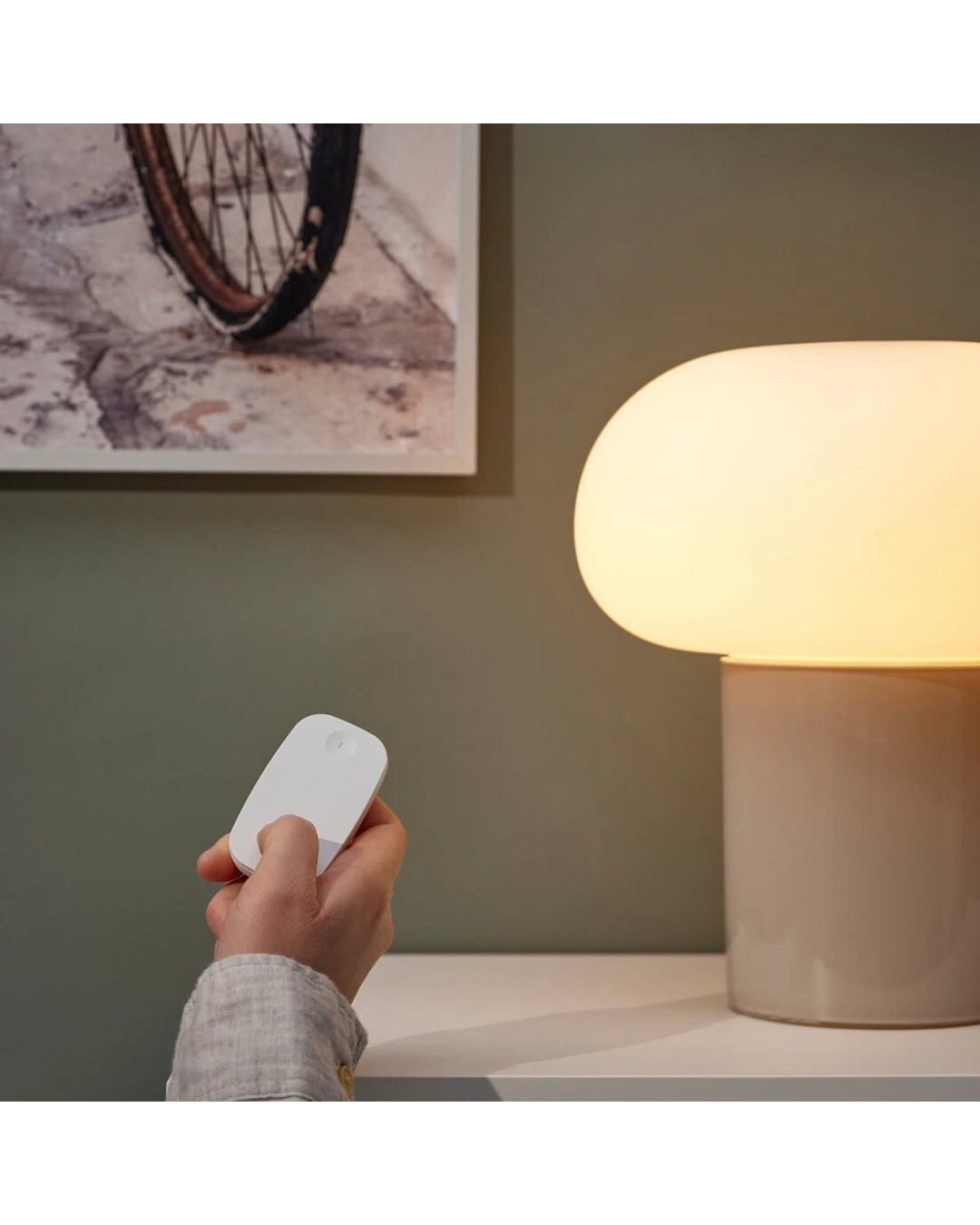 RODRET Wireless Dimmer Power Switch, Smart Home White DIRIGERA TRADFRI