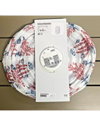 SOLVINDEN LED Solar-Powered Pendant Lamp, Outdoor Oval/Coral Pattern, 24" , 60cm