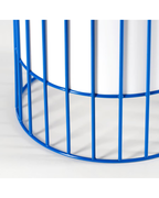 SOLVINDEN Solar-Powered Table Lamp — Blue, 15 cm