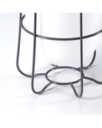 SOLVINDEN Solar-Powered Table Lamp — Grey, 18 cm