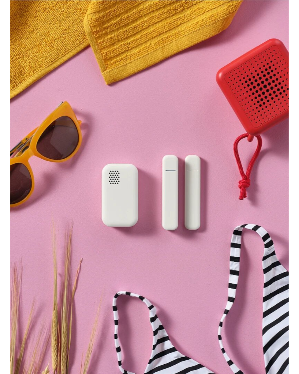 BADRING Water Leak Sensor Detector, Smart, Works With DIRIGERA TRADFRI