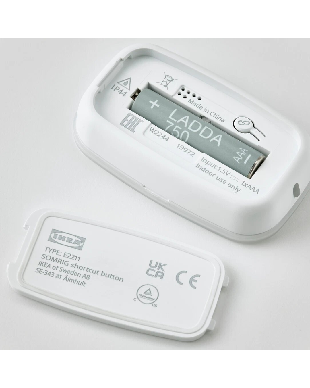 SOMRIG Smart Home Shortcut Button — White