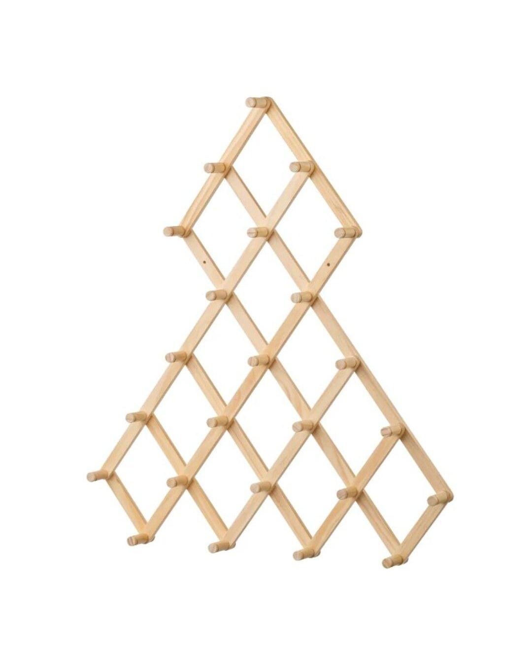 IKEA VINTERFINT Wall Decoration – Pine Christmas Tree with Advent Hooks, 90 cm