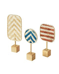 IKEA KALKKÄRR Decoration – Set of 3, Bamboo / Pine